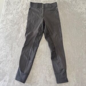 Dover Saddlery Womens Riding Breeches Full Seat‎ Equestrian Pants 28 Gray
